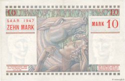 10 Mark SARRE FRANKREICH  1947 VF.47.01 VZ