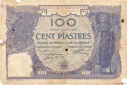 100 Piastres INDOCHINA Saïgon 1914 P.039 RC