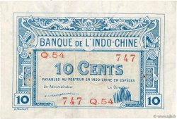 10 Cents INDOCHINA  1919 P.044 MBC
