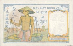 1 Piastre FRENCH INDOCHINA  1949 P.054d AU