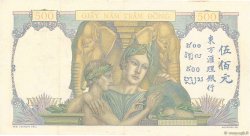 500 Piastres INDOCINA FRANCESE  1939 P.057 BB