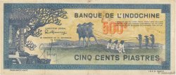 500 Piastres bleu FRANZÖSISCHE-INDOCHINA  1944 P.068 SS
