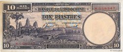 10 Piastres INDOCINA FRANCESE  1946 P.080 q.SPL