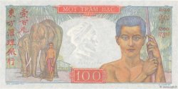 100 Piastres INDOCHINA  1947 P.082b SC+