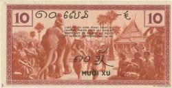 10 Cents FRANZÖSISCHE-INDOCHINA  1939 P.085b VZ