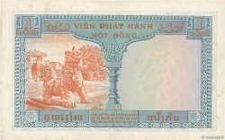 1 Piastre - 1 Dong INDOCHINA  1954 P.105 MBC+