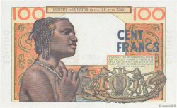 100 Francs Spécimen GUINEA  1956 P.-s SC+
