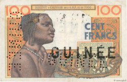 100 Francs Essai GUINEA  1956 P.- MBC