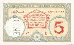 5 Francs Spécimen DSCHIBUTI   1936 P.06bs fST