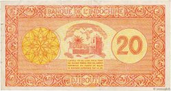 20 Francs Palestine DJIBUTI  1945 P.15 BB