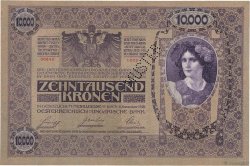 10000 Kronen Spécimen AUTRICHE  1918 P.025s NEUF