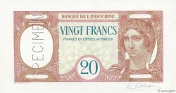 20 Francs Épreuve DJIBOUTI  1928 P.07s UNC