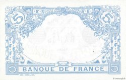 5 Francs BLEU FRANCIA  1913 F.02.19 AU