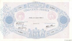 500 Francs BLEU ET ROSE modifié FRANCIA  1940 F.31.56 q.SPL