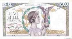 5000 Francs VICTOIRE FRANCIA  1934 F.44.01 MB