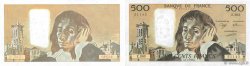 500 Francs PASCAL Fauté FRANCIA  1990 F.71.43 SC