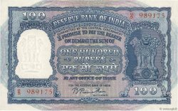 100 Rupees INDIA  1949 P.042b AU