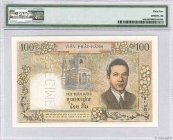 100 Piastres - 100 Dong Spécimen INDOCHINA  1954 P.108s FDC
