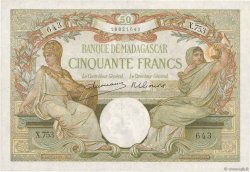 50 Francs MADAGASCAR  1948 P.038 SPL