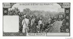 1000 Francs Photo MARUECOS  1960 P.- FDC
