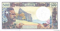 500 Francs Spécimen FRENCH PACIFIC TERRITORIES  1992 P.01bs UNC