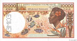 10000 Francs Spécimen FRENCH PACIFIC TERRITORIES  2004 P.04bs FDC