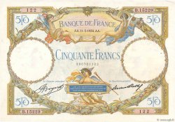 50 Francs LUC OLIVIER MERSON type modifié FRANCE  1934 F.16.05 TTB+