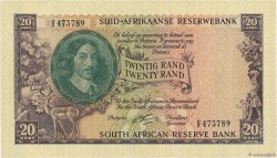 20 Rand SUDÁFRICA  1962 P.108A EBC+