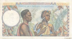 5000 Francs AFRIQUE OCCIDENTALE FRANÇAISE (1895-1958)  1950 P.43 TTB