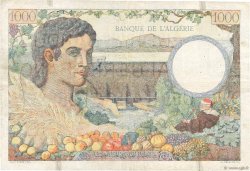 1000 Francs ALGERIA  1942 P.089 q.BB
