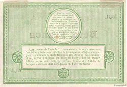 2 Francs Non émis FRANCE regionalismo y varios Arras 1870 JER.62.02A EBC