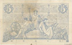 5 Francs NOIR FRANCIA  1872 F.01.13 BC+