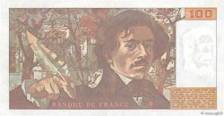 100 Francs DELACROIX modifié Fauté FRANKREICH  1979 F.69.02c fST