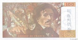 100 Francs DELACROIX imprimé en continu FRANCE  1990 F.69bis.01bF- pr.NEUF