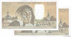 500 Francs PASCAL Fauté FRANCIA  1991 F.71.46 q.FDC