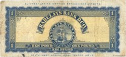 1 Pound AFRIQUE DU SUD OUEST  1956 P.05a B