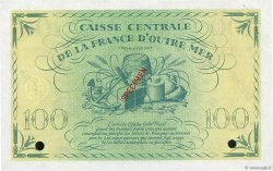 100 Francs Spécimen AFRIQUE ÉQUATORIALE FRANÇAISE  1944 P.18s VZ+