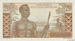 20 Francs Émile Gentil AFRIQUE ÉQUATORIALE FRANÇAISE  1946 P.22 XF+