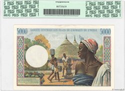 5000 Francs Spécimen WEST AFRICAN STATES  1964 P.005s XF+