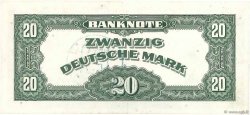 20 Deutsche Mark GERMAN FEDERAL REPUBLIC  1948 P.06b XF+