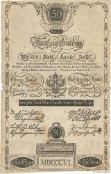 50 Gulden AUTRICHE  1806 P.A041 TB