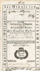 1000 Gulden ÖSTERREICH  1767 P.-- fVZ