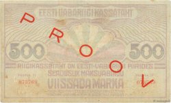 500 Marka Spécimen ESTONIA  1920 P.49s MB
