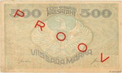 500 Marka Spécimen ESTONIA  1920 P.49s MB