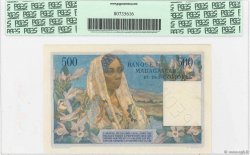 500 Francs Spécimen MADAGASCAR  1950 P.047as UNC