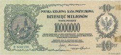 10000000 Marek Polskich POLOGNE  1923 P.039 TTB+