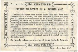 0,50 Franc SENEGAL  1917 P.1b SC