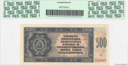 500 Dinara Non émis YUGOSLAVIA  1950 P.067W UNC