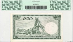 1 Pound ZAMBIA  1964 P.02a MBC+