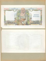 1000 Drachmes Épreuve GRIECHENLAND  1935 P.106p ST